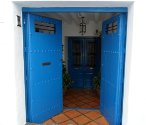 Open blue door - counselling approach